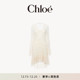 25秋季 Chloe蔻依 预定 新款 大圆领绣花边迷你裙 全款