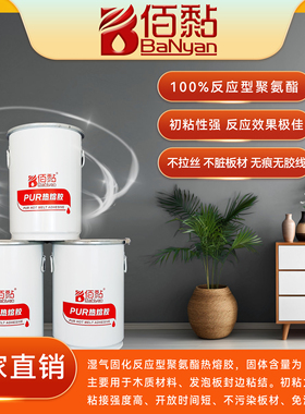 BN-1822  佰黏PUR热熔胶 20公斤装 固化型封边胶 适用性广白色