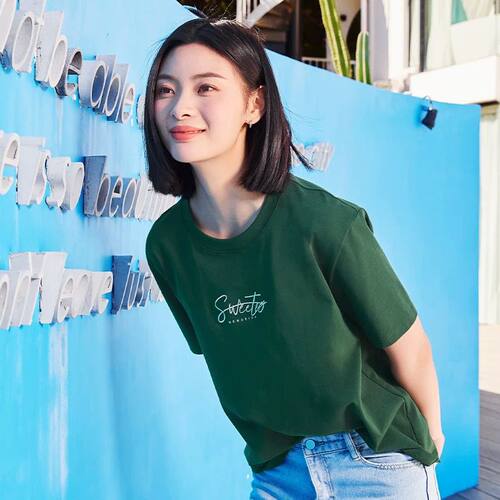 女夏季休闲外穿体恤