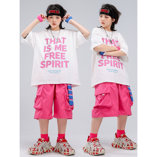 儿童街舞演出服男嘻哈套装
