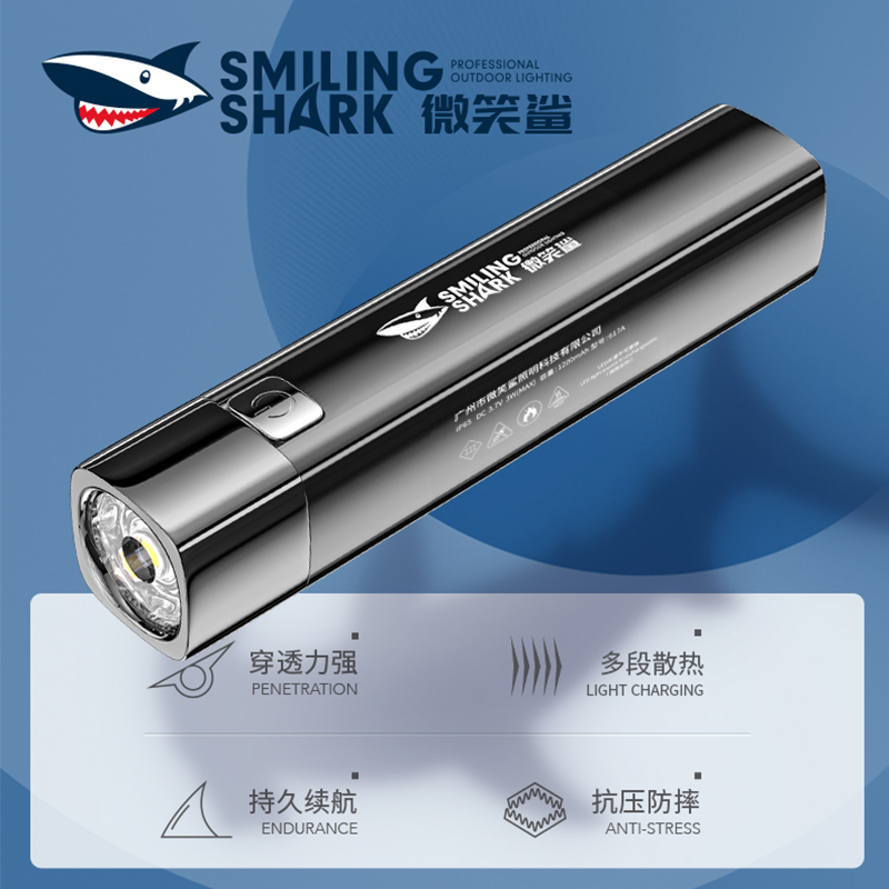 微型迷你便携led氙气灯小手电
