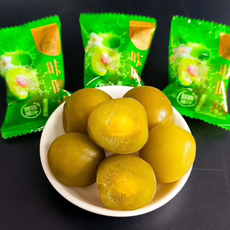 正品推荐溜溜梅脆青梅500g散装爽口梅网红青口梅酸甜脆爽新鲜青梅