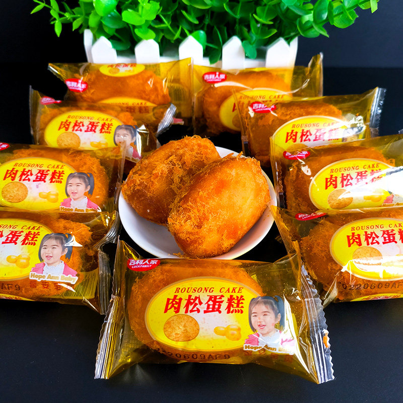吉利人家肉松蛋糕营养代餐