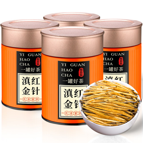2026新茶-特级滇红茶大金针320g
