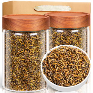 飘香韵 特级黄芽4A金骏眉红茶蜜香型官方旗舰店茶叶自己喝 密封罐