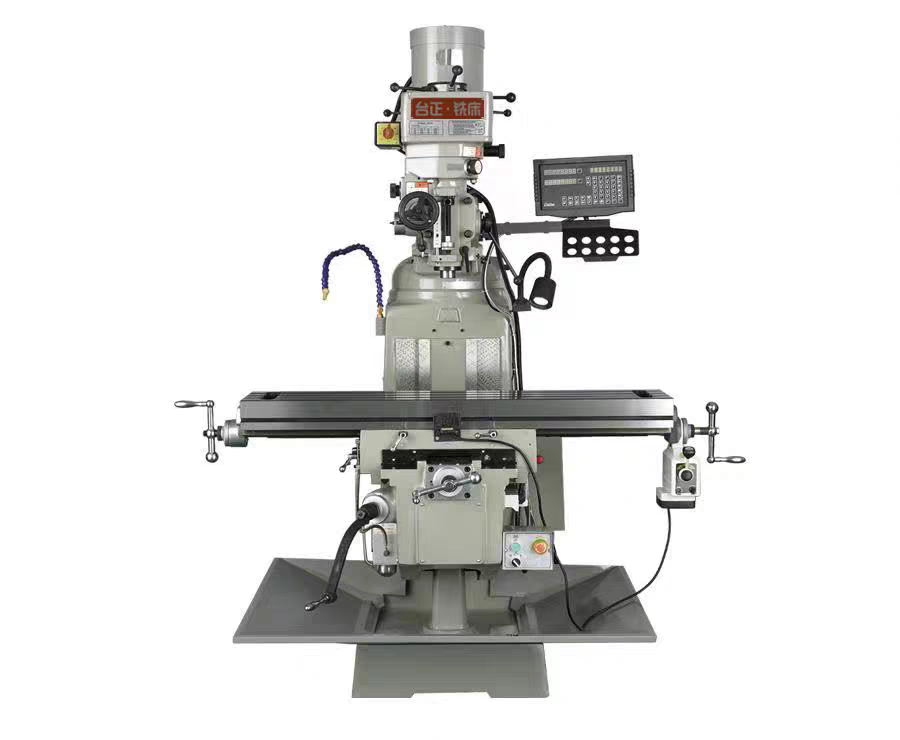 台正立式数显炮塔铣床4号立卧摇臂铣床5号6号精密数控升降炮塔铣