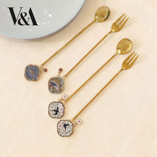 V&A博物馆威廉莫里斯系列工艺美术大师系列叉勺套装高档精致餐具