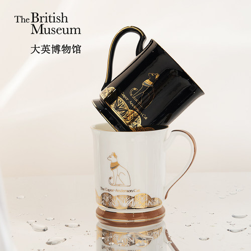 大英博物馆安德森猫系列骨瓷杯