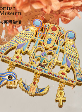 埃及博物馆金属磁吸冰箱贴