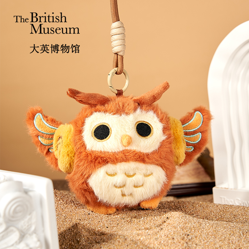 大英博物馆古希腊猫头鹰挂件