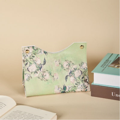 英国国家美术馆梵高向日葵纸巾盒