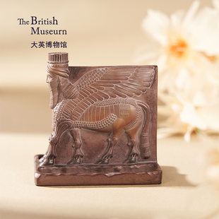 大英博物馆×苏州博物馆亚述系列人首翼牛图墙头草种草摆件礼品