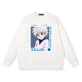 Hunter全职猎人周边衣服小杰奇犽纯棉圆领卫衣男女长袖 Hunter