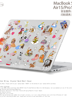 少女日单小鹿lady修狗可爱精灵茶壶笔记本电脑保护壳适用苹果Macbook Case M5 2025 Pro14/M4 Air13/15.3 M3
