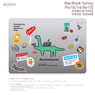 小众简约个性美式联名笔记本电脑保护壳适用苹果Macbook保护壳 case原版2025M4 Air13.6/15.3 M5 Pro14/16寸