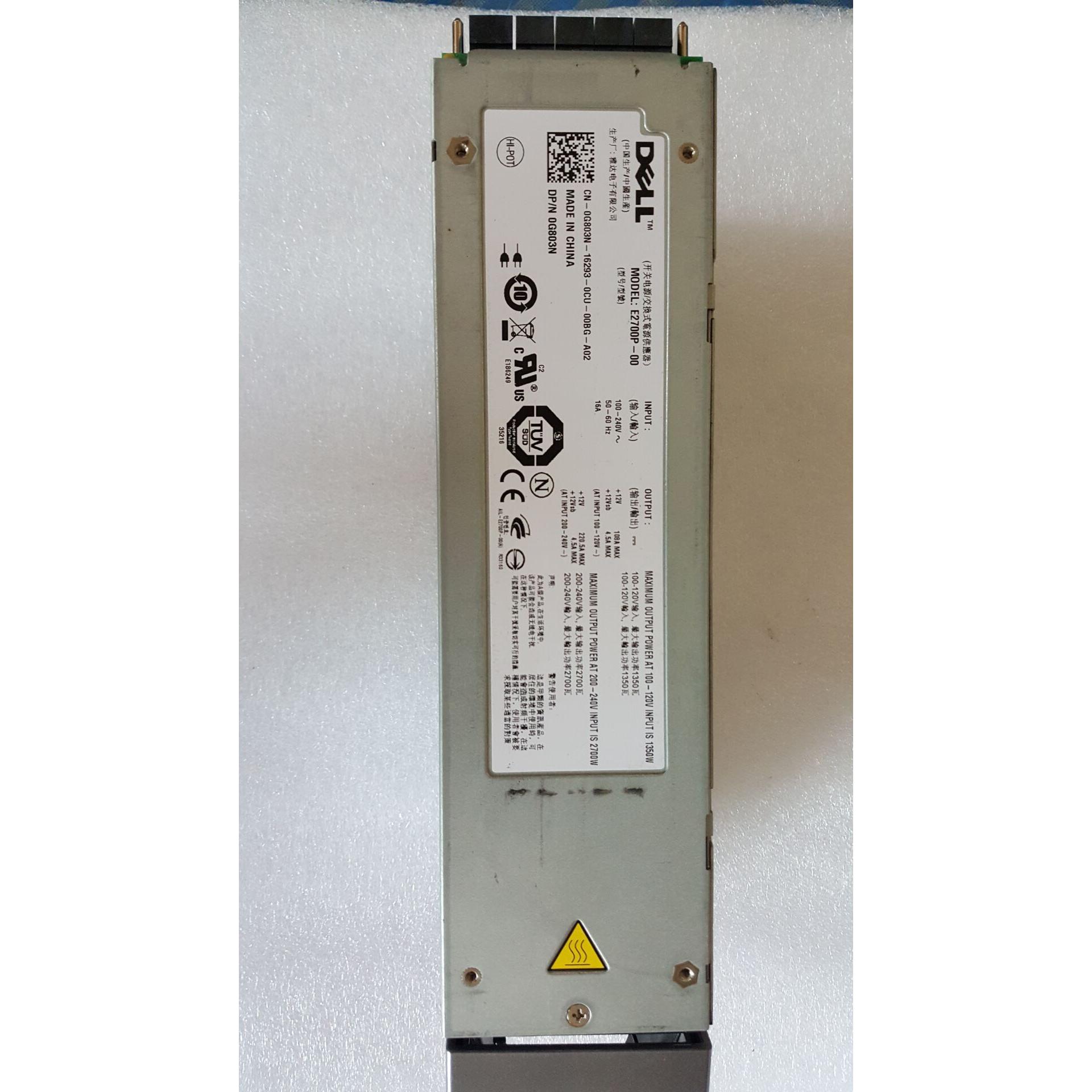 DELL戴尔M1000E E2700P-00 G803N W31V2刀片服务器电源2700W