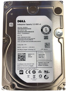DELL/希捷ST6000NM0024 6TB 7.2K 128M SATA 3.5寸企业级硬盘