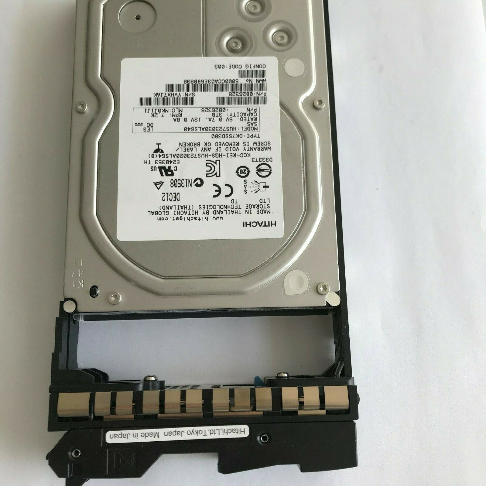 HDS 3285067-B 3TB SAS for HUS100 HUS110 HUS130 存储硬盘