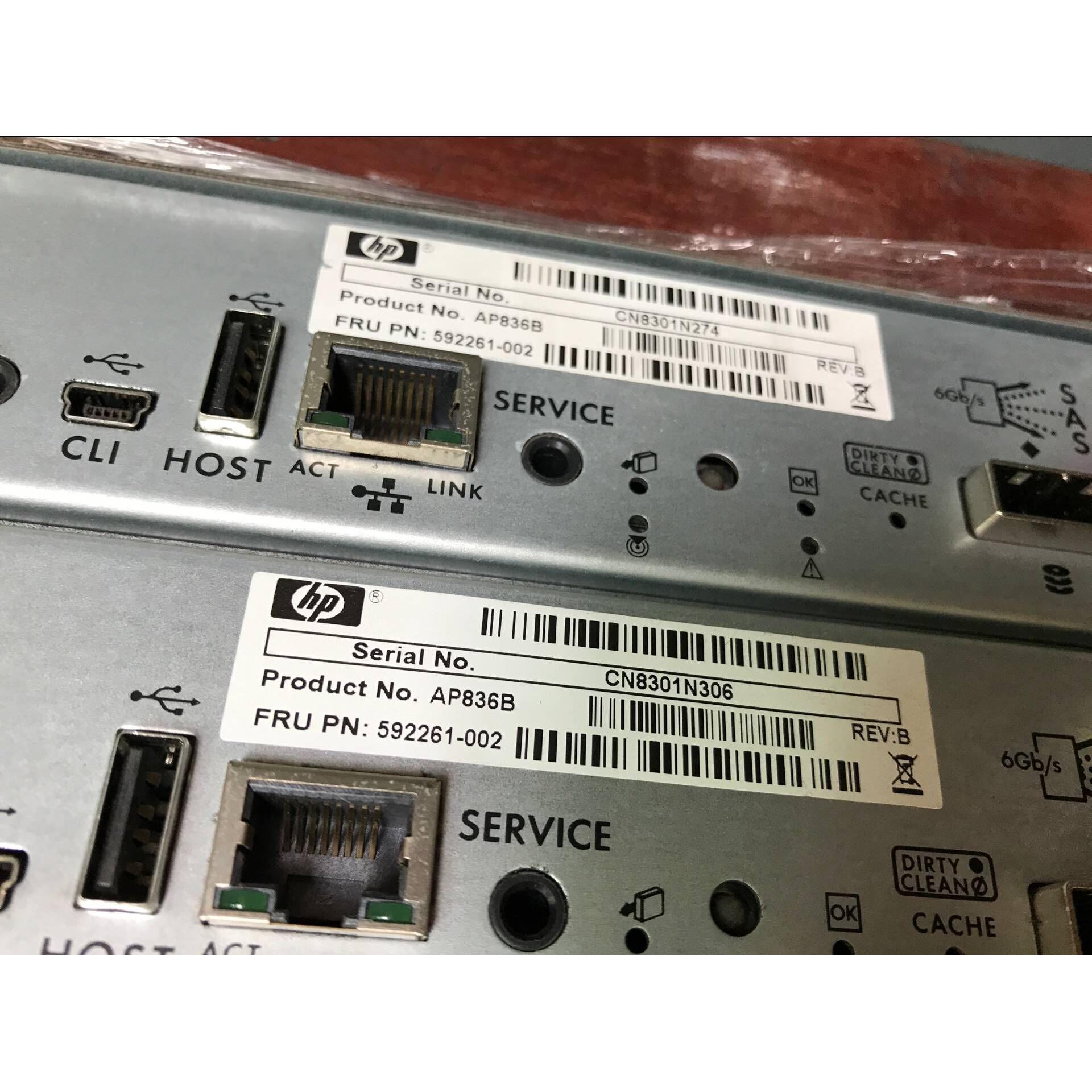 HP P2000G3 MSA光纤控制器 ap836a 592261-001 AP836B 592261-002