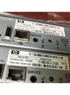 HP P2000G3 MSA光纤控制器 ap836a 592261-001 AP836B 592261-002