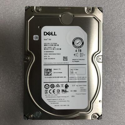 DELL 0YXG4K ST4000NM0025 4T 4TB 12G SAS 7.2K 3.5寸服务器硬盘