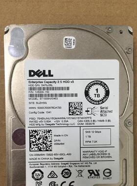 DELL ST1000NX0453 1T 7.2K 3.5 SAS 12gb 056M6W服务器硬盘