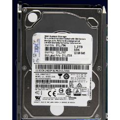 IBM V7000 Gen2 硬盘 01LJ787 1.2T 10K SAS 12GB 2.5存储硬盘