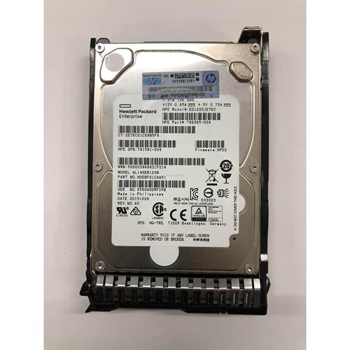 HP/惠普 781518-B21 781578-001 1.2TB 12G SAS 10K 2.5硬盘