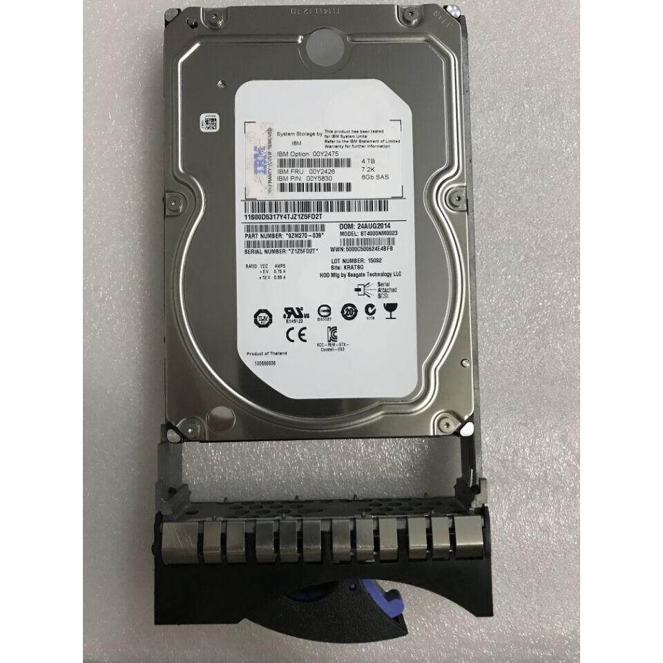IBM V7000 00AR322 00AR421 00AR487 4TB 7.2K 6Gb SAS 3.5 硬盘