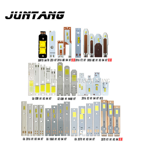 LED汽车大灯c6H4H7远近一体双面