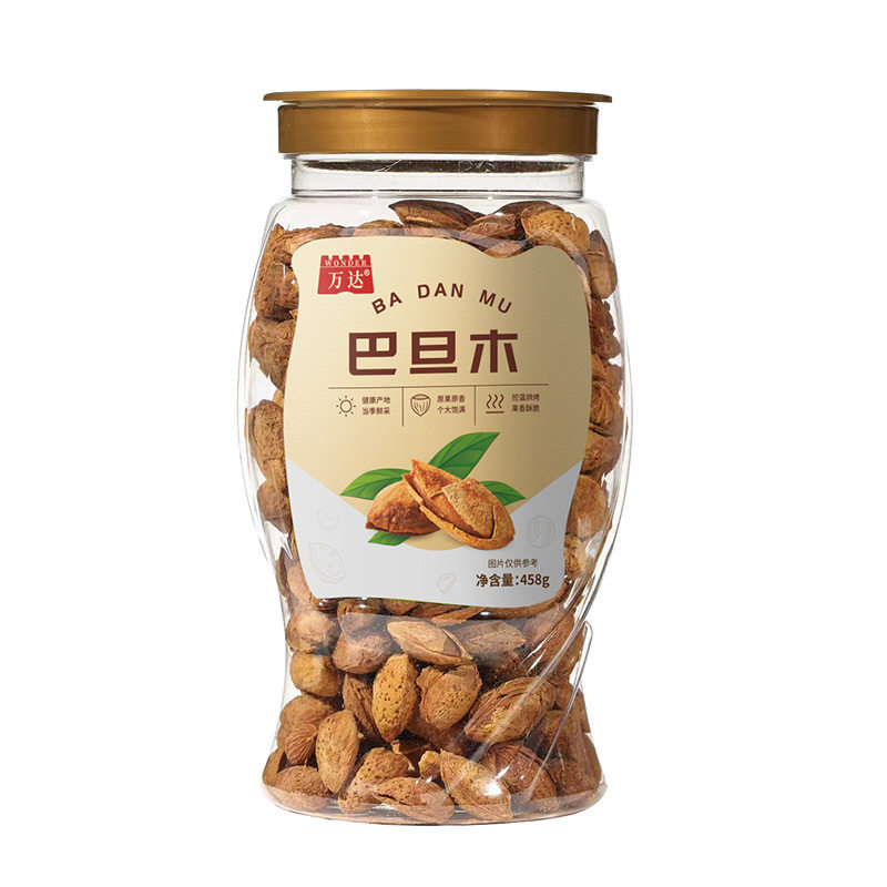 象国 万达炒货坚果每日干果罐装坚果量贩送礼万达巴旦木458g*1罐
