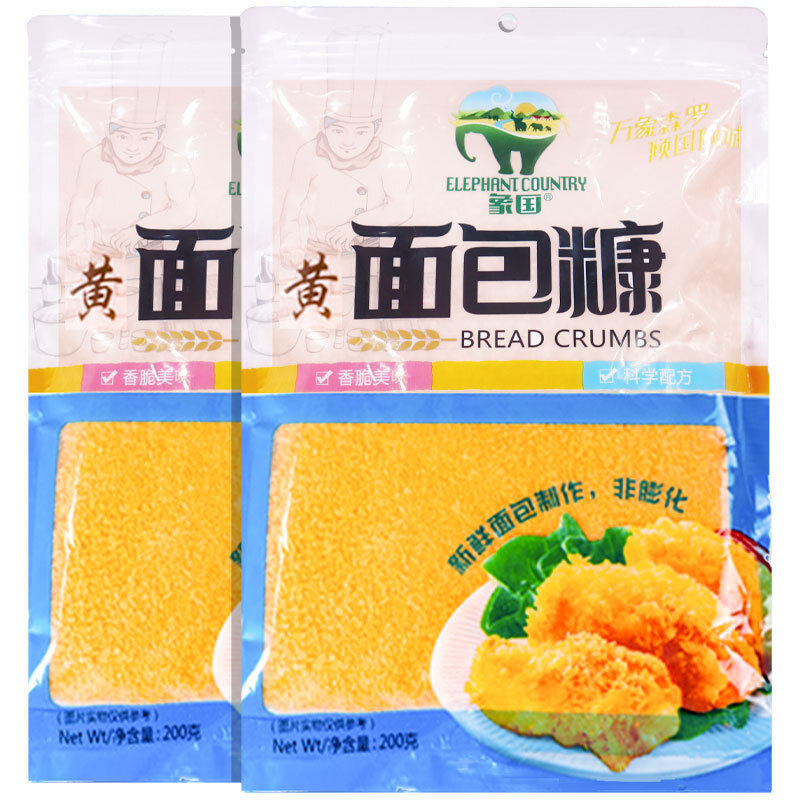 象国面包糠家用油炸香酥炸鸡粉金黄色香蕉酥脆儿童包装正品旗舰店