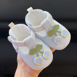 0一1岁婴儿鞋 夏季 春 款 女宝宝鞋 子夏季 袜6到12个月8幼儿软底学步鞋