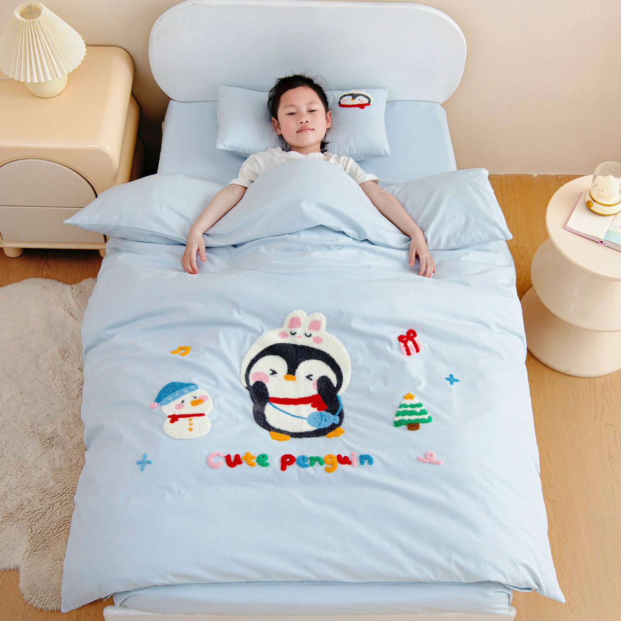 幼儿园全棉卡通午睡套件