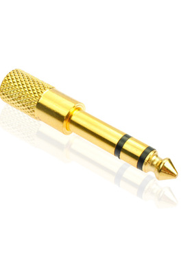 DRACO电钢琴电子琴电子鼓转接头耳机转接器6.5转3.5耳机转换插头