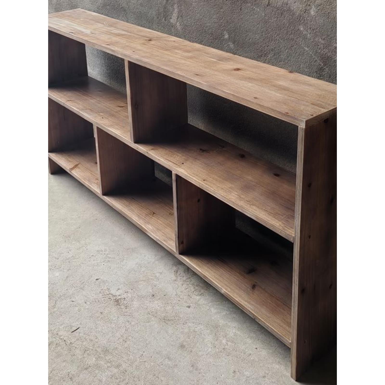 简易书架落地置物架靠墙矮书柜家用桌面多层收纳架子小储物柜M082