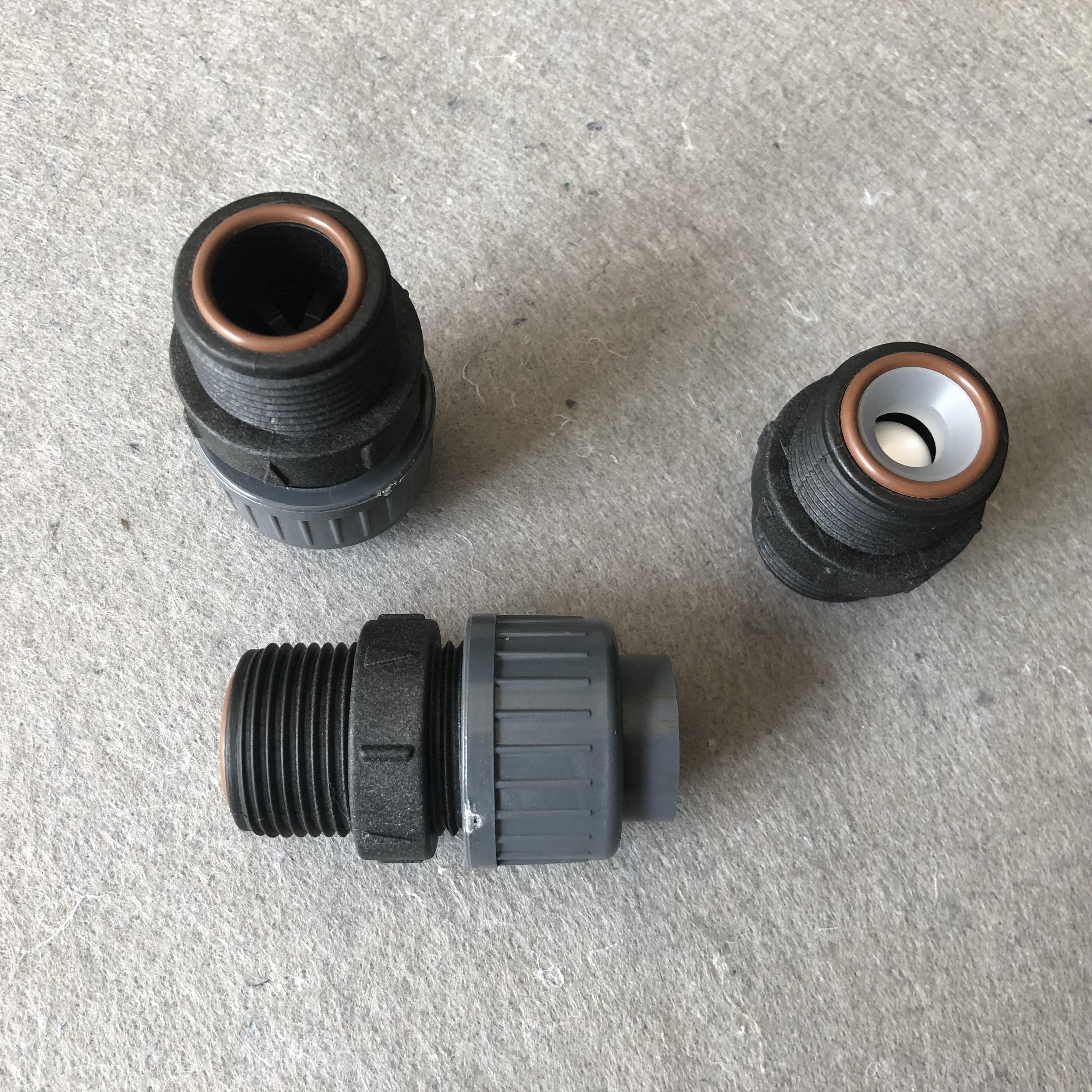 米顿罗计量泵配件GM0120/90/170/240PVC计量泵单向阀止回阀H60615
