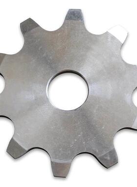 不锈钢炼轮齿轮非标定制单排6分08B7齿9齿12齿工业机械传动炼轮