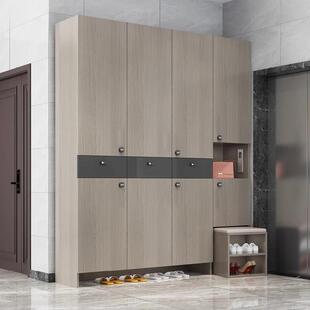 韩利园门外鞋柜带锁走廊用电梯口厅密码锁楼道室外通顶收纳柜A17