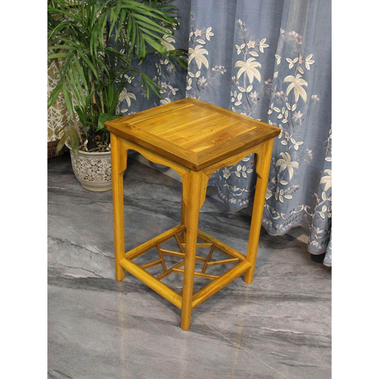 中式实木茶几小桌子茶桌书桌旁置物架花架摆件架盆景架鱼缸架角几,住宅家具,角几/边几,淘宝优惠券,粉丝福利购,淘宝优惠卷