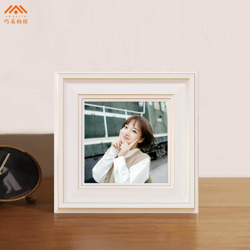 创意正方形相框摆台洗照片冲打印做成6 7 8 10 12寸桌面摆件挂墙,家居饰品,相框/画框,淘宝优惠券,粉丝福利购,淘宝优惠卷