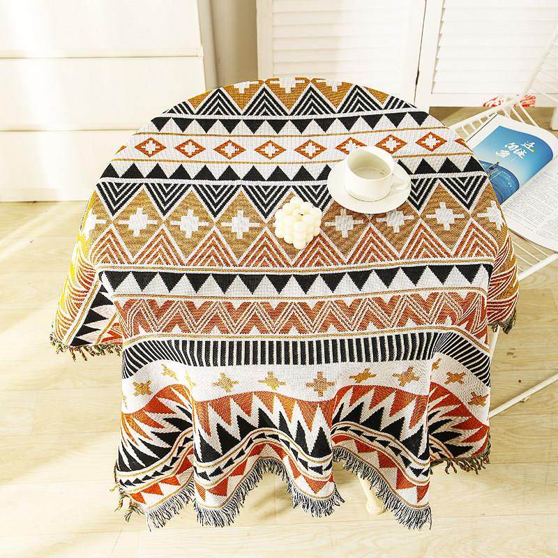 民族风方桌布家用茶几布防尘盖布户外露营桌布盖毯装饰台布,居家布艺,桌布,淘宝优惠券,粉丝福利购,淘宝优惠卷