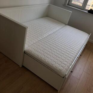 汉尼斯费斯多福勒克沙发床垫80*200CM1.6m折叠椰棕偏硬3d纤维拆洗