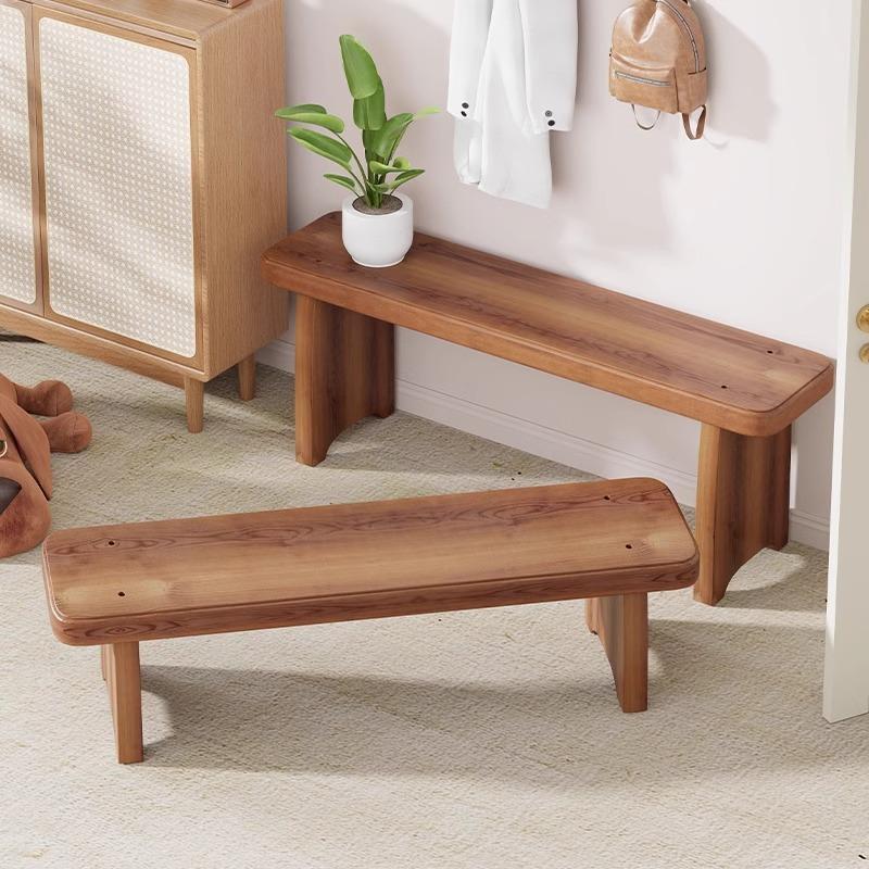 长条凳实木换鞋凳门口家用户外长椅子庭院板凳客厅茶几小凳子窄凳