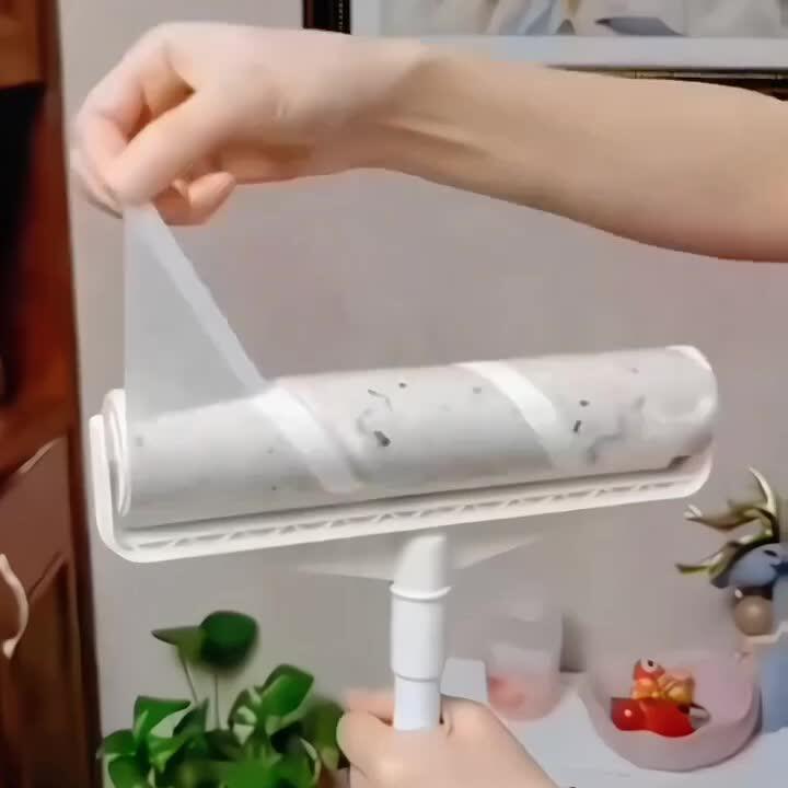 拖把粘毛器长柄加宽大号