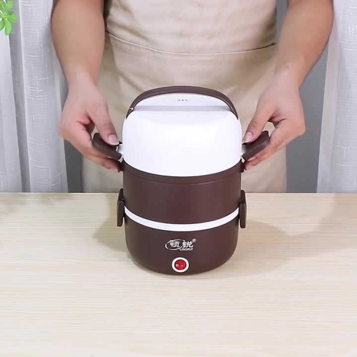 电热饭盒可插电加热保温