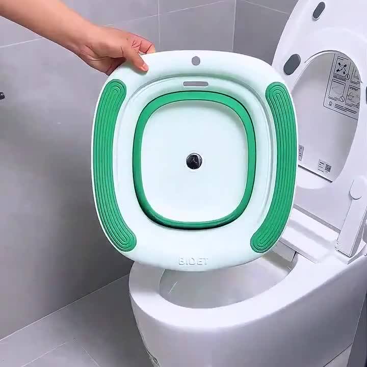 可折叠坐浴盆按压滤水浴