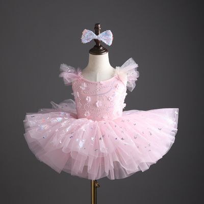 豌豆季儿童表演服幼儿园蓬蓬芭蕾