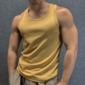 速干夏季 背心修身 无袖 新款 T恤肌肉健身型男士 训练休闲背心运动衣