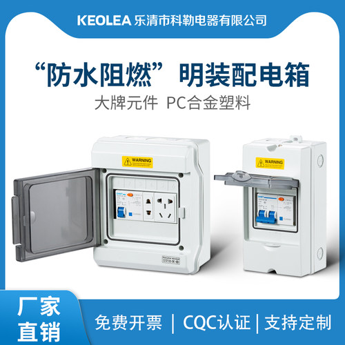 防水防尘配电箱Keela阻燃室内外